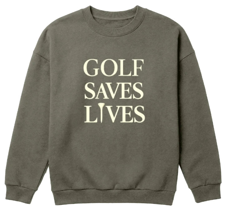 Crewneck – Golf Saves Lives