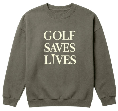 Crewneck – Golf Saves Lives