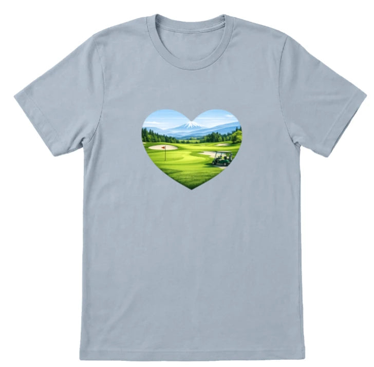 T-shirt – Le coeur au golf