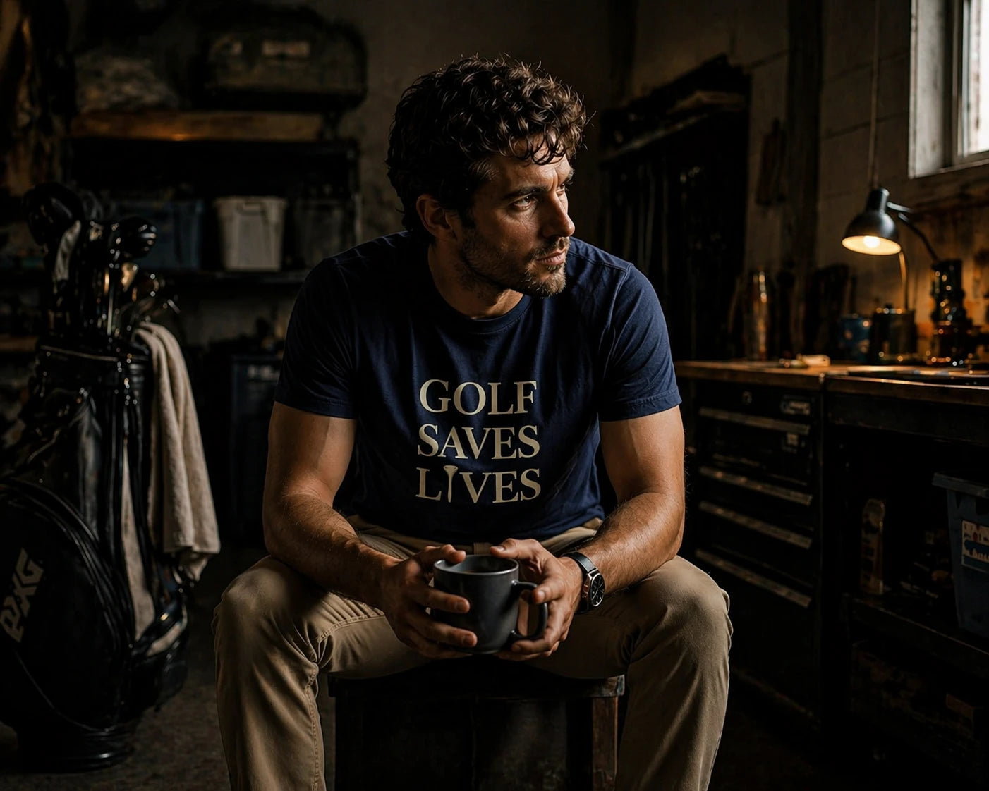 T-shirt - Golf Saves Lives